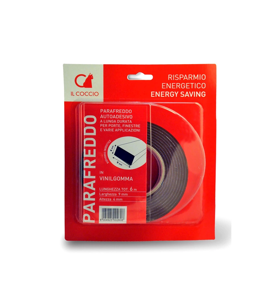 PARAFREDDO VINILGOMMA AUTOADESIVO MARRONE 6 METRI - MARTINI.