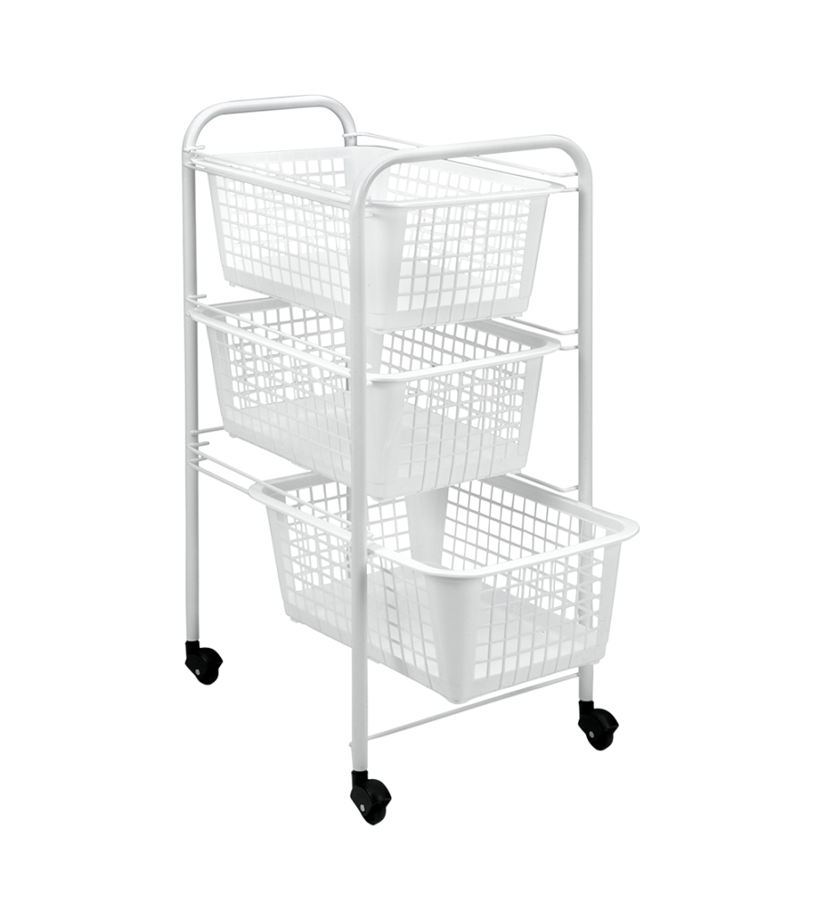 SCAFFALETTO 3 PIANI SAN DIEGO 36X30X68
