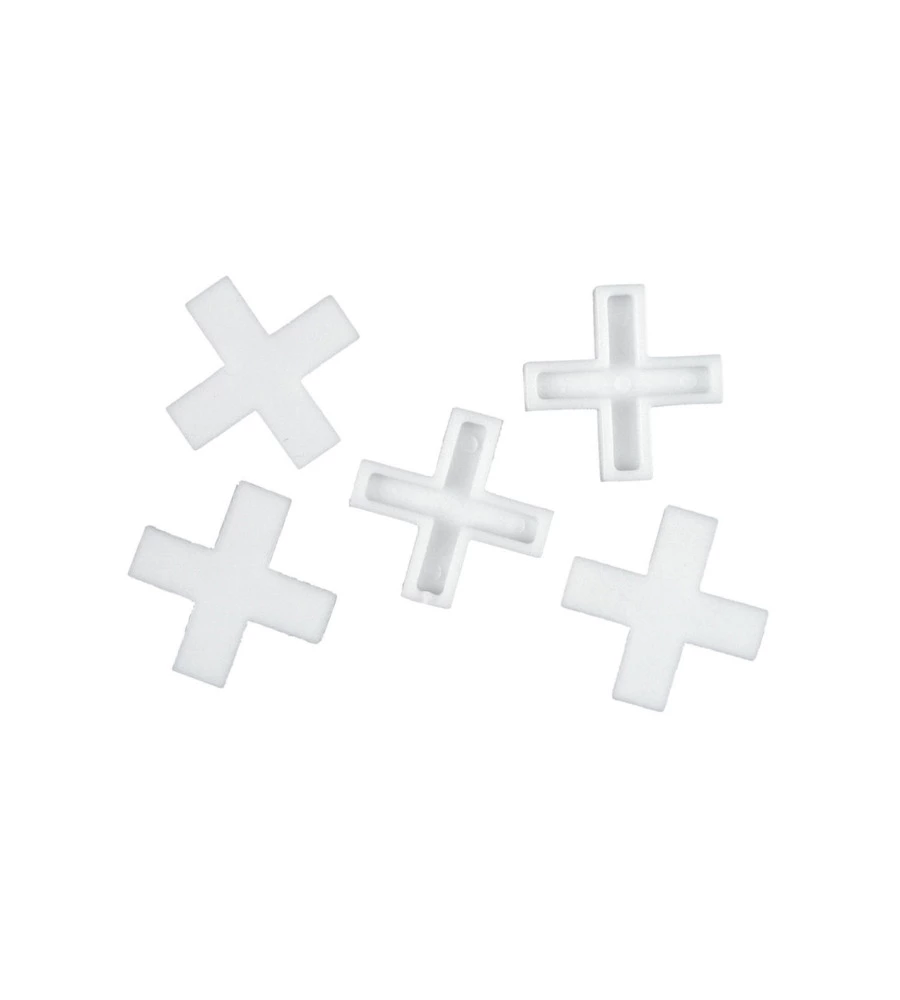 DISTANZIATORI A CROCE 2,5 MM. 200 PZ.