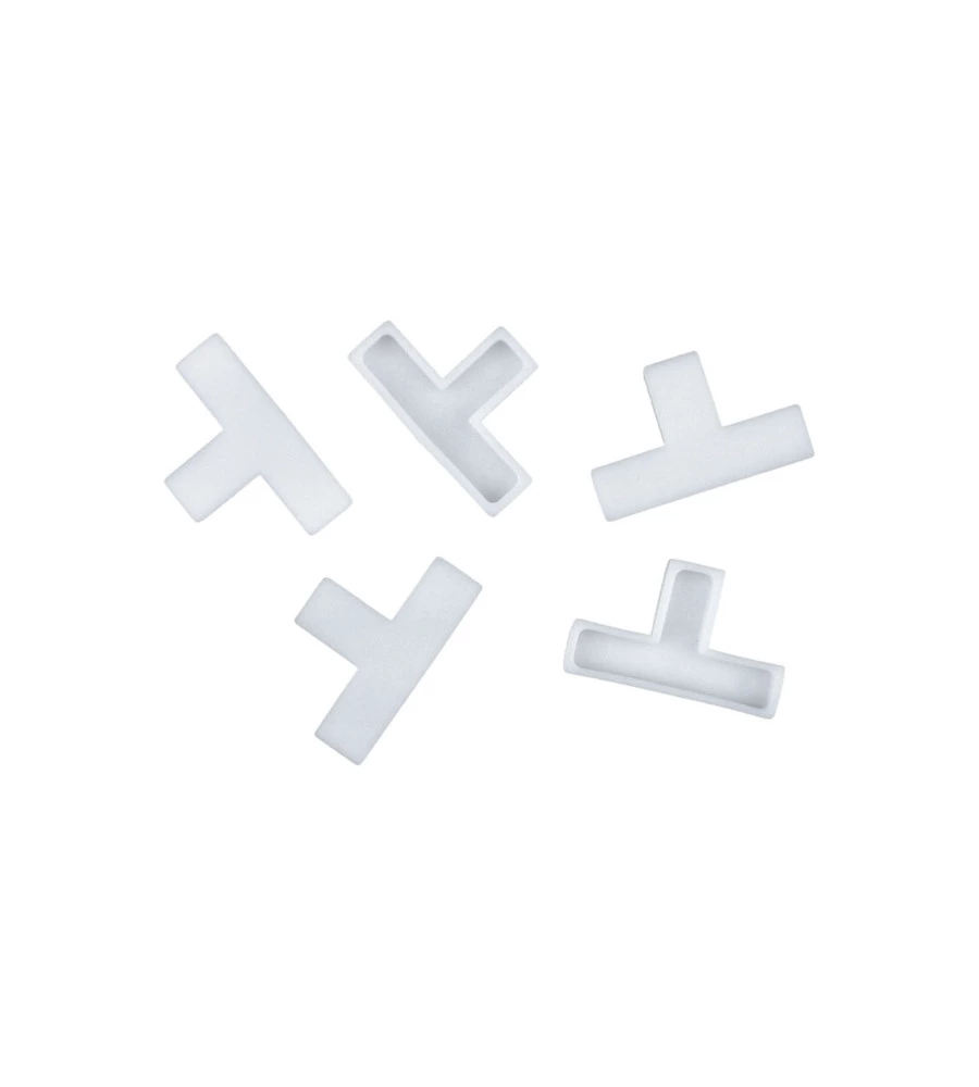 DISTANZIATORI A "T" PER PIASTRELLE 4,0 MM. 250 PZ.