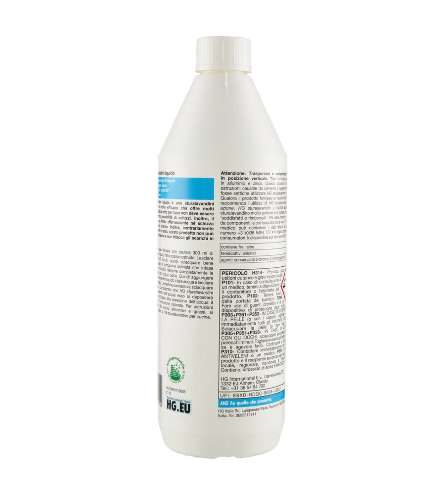 DISGORGANTE STURALAVANDINI LIQUIDO, 1 LITRO