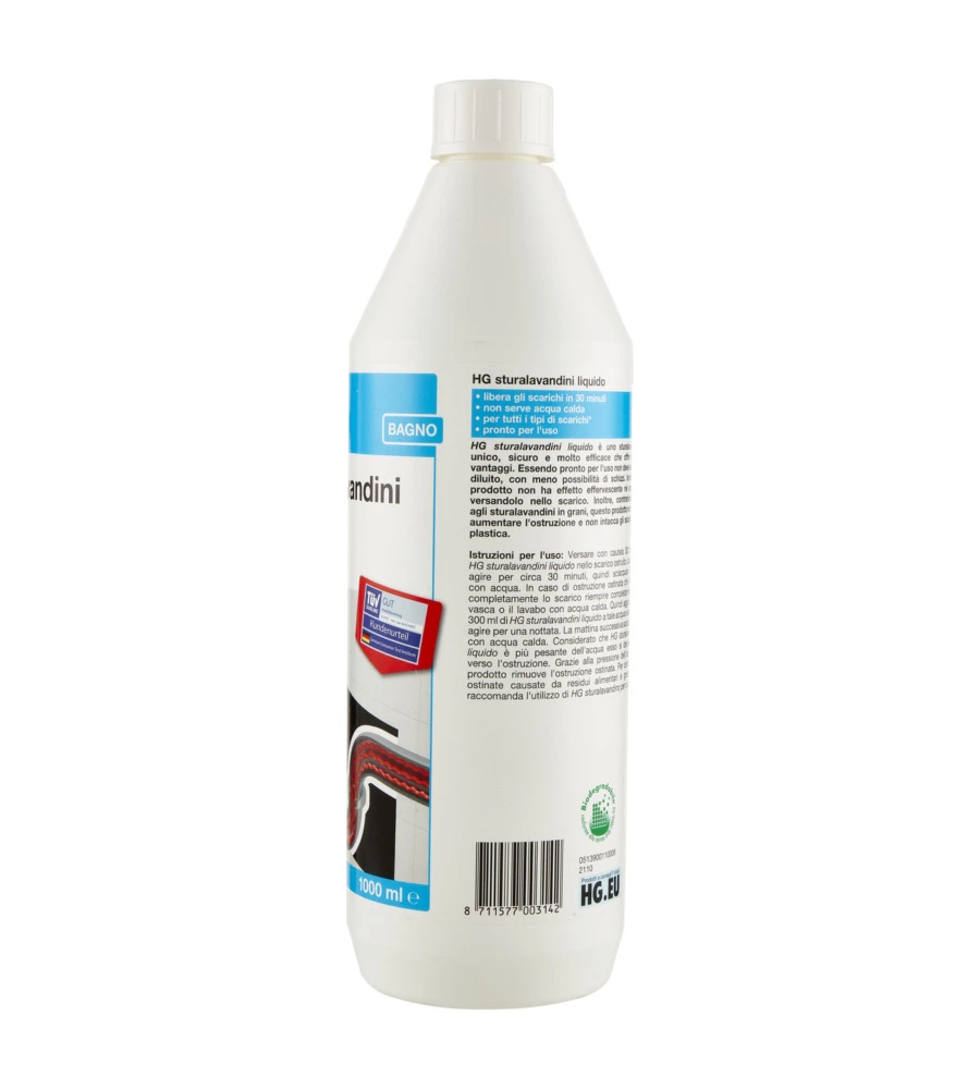DISGORGANTE STURALAVANDINI LIQUIDO, 1 LITRO