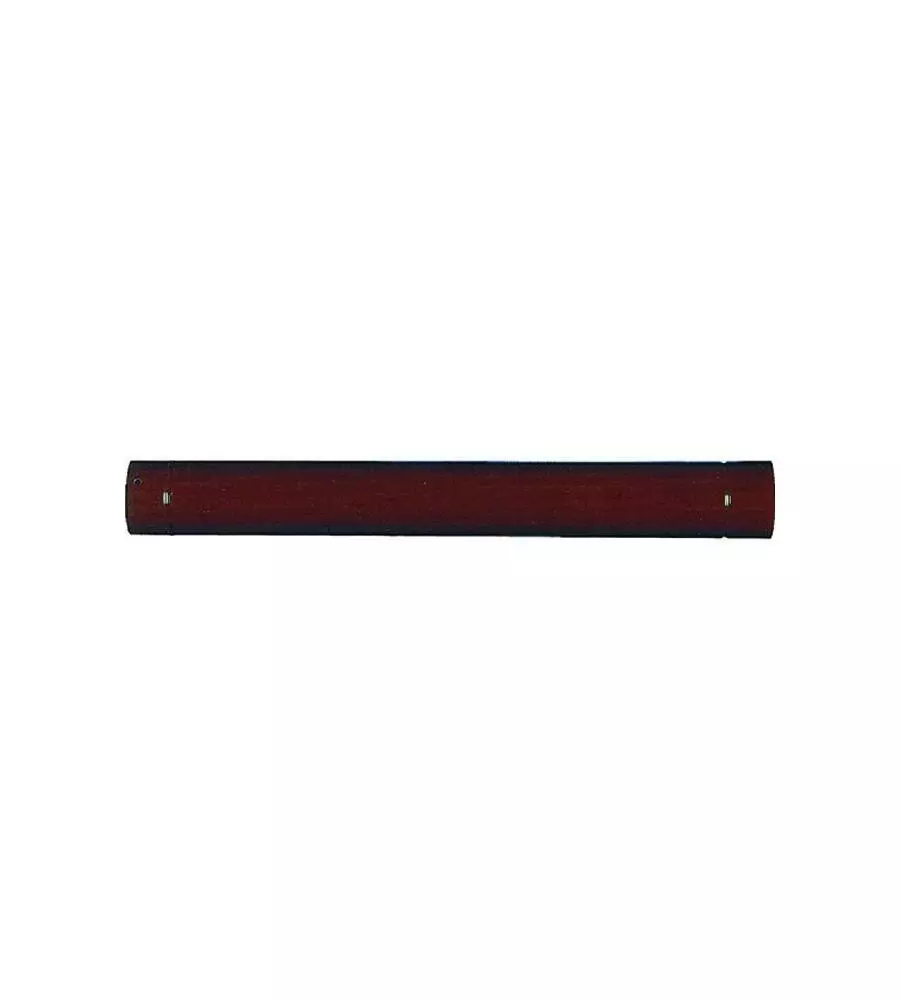 TUBO DRITTO SMALBO IN ACCIAIO SMALTATO VERNICIATO MARRONE, 12X50 CM