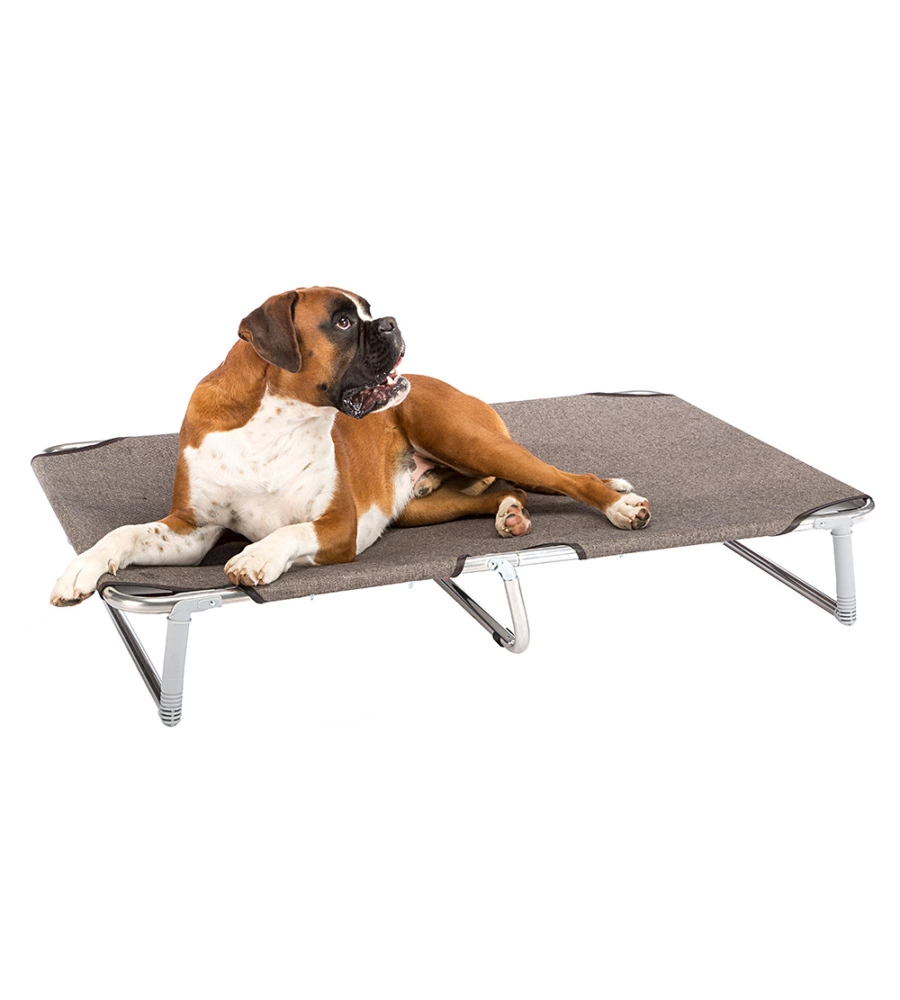 CUCCIA LETTINO PER CANI "DREAM 100" IN ALLUMINIO, 105X63X18 CM - FERPLAST