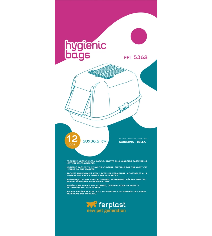 FPI 5362 SACCO IGIENICO (x12) - FERPLAST.