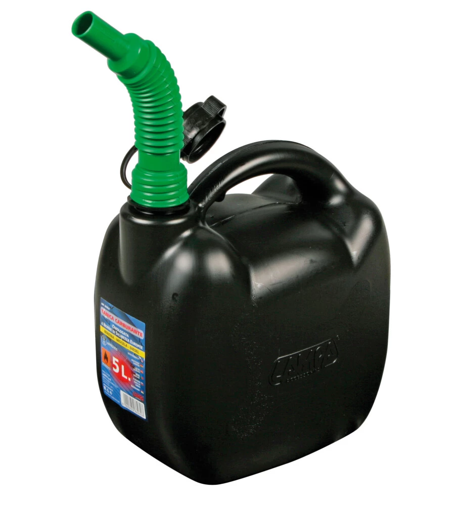 TANICA 5 LITRI CON TRAVASATORE GS-DEKRA  66980