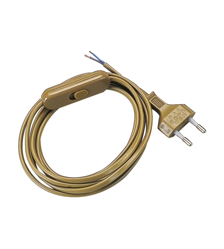 POLY POOL - 1,5 M CAVO ALIMENTAZIONE ABAT-JOUR SPINA 2,5 A ORO