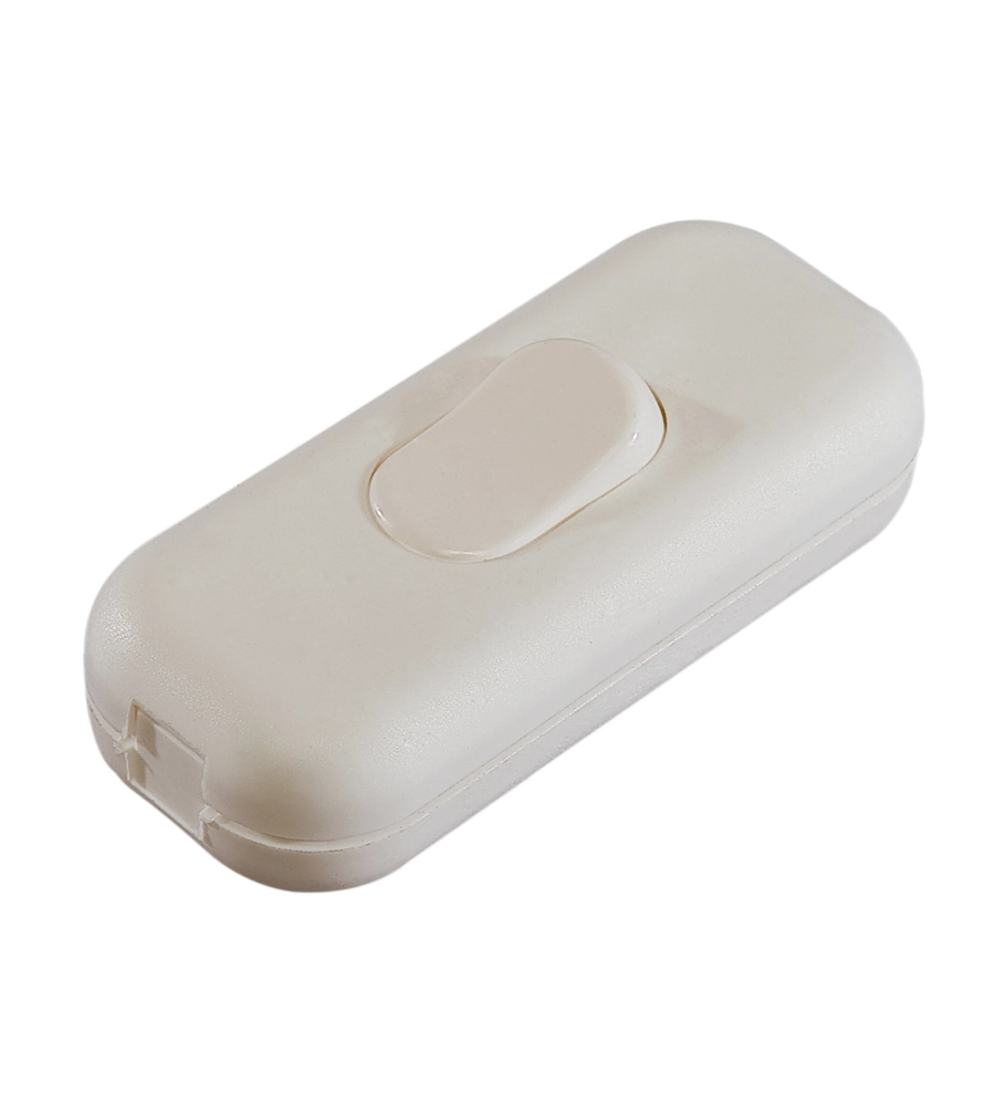 POLY POOL - PULSANTE UNIPOLARE 2 A BIANCO