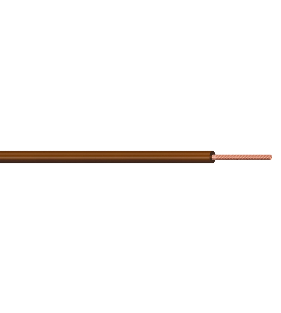 POLY POOL - 20 M CAVO H07V-K 1 X 1,5 MM² MARRONE