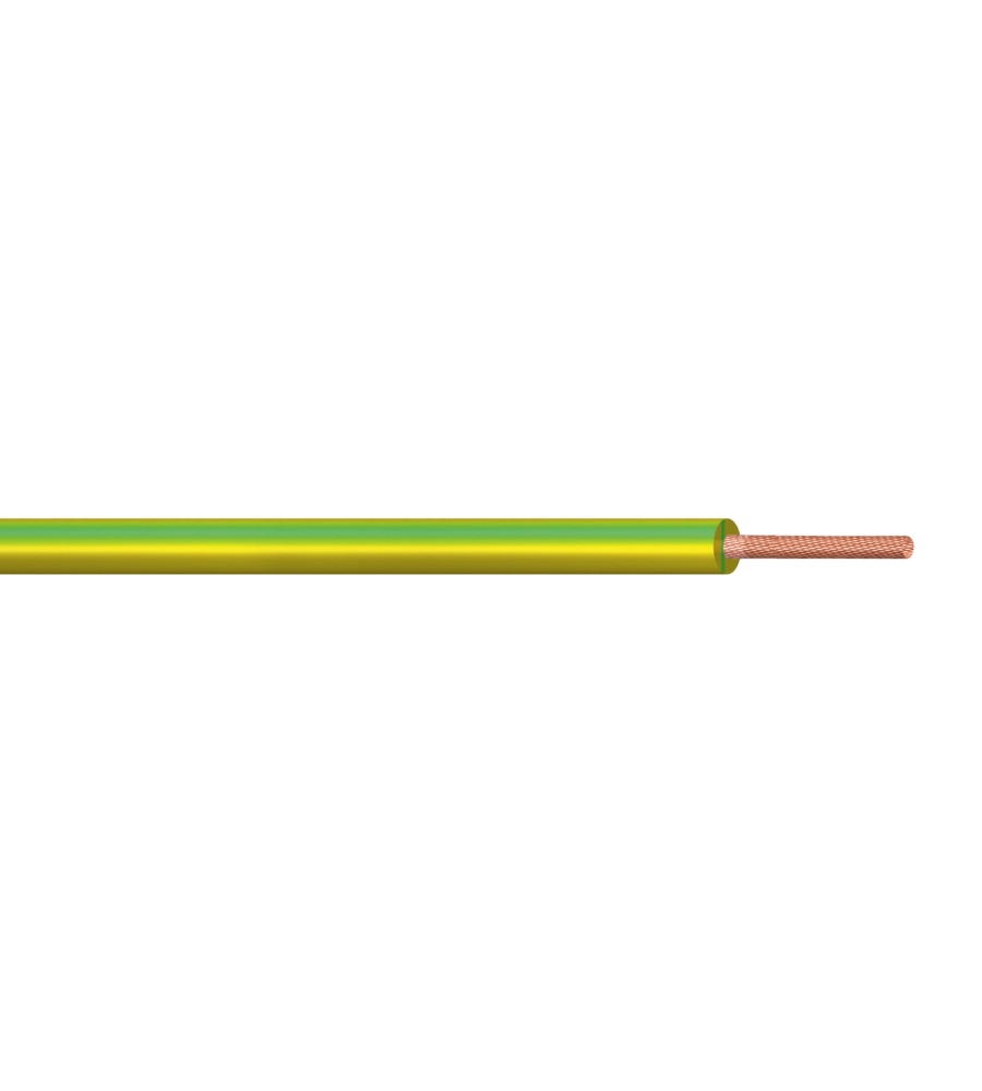 POLY POOL - 20 M CAVO H07V-K 1 X 2,5 MM² GIALLO / VERDE