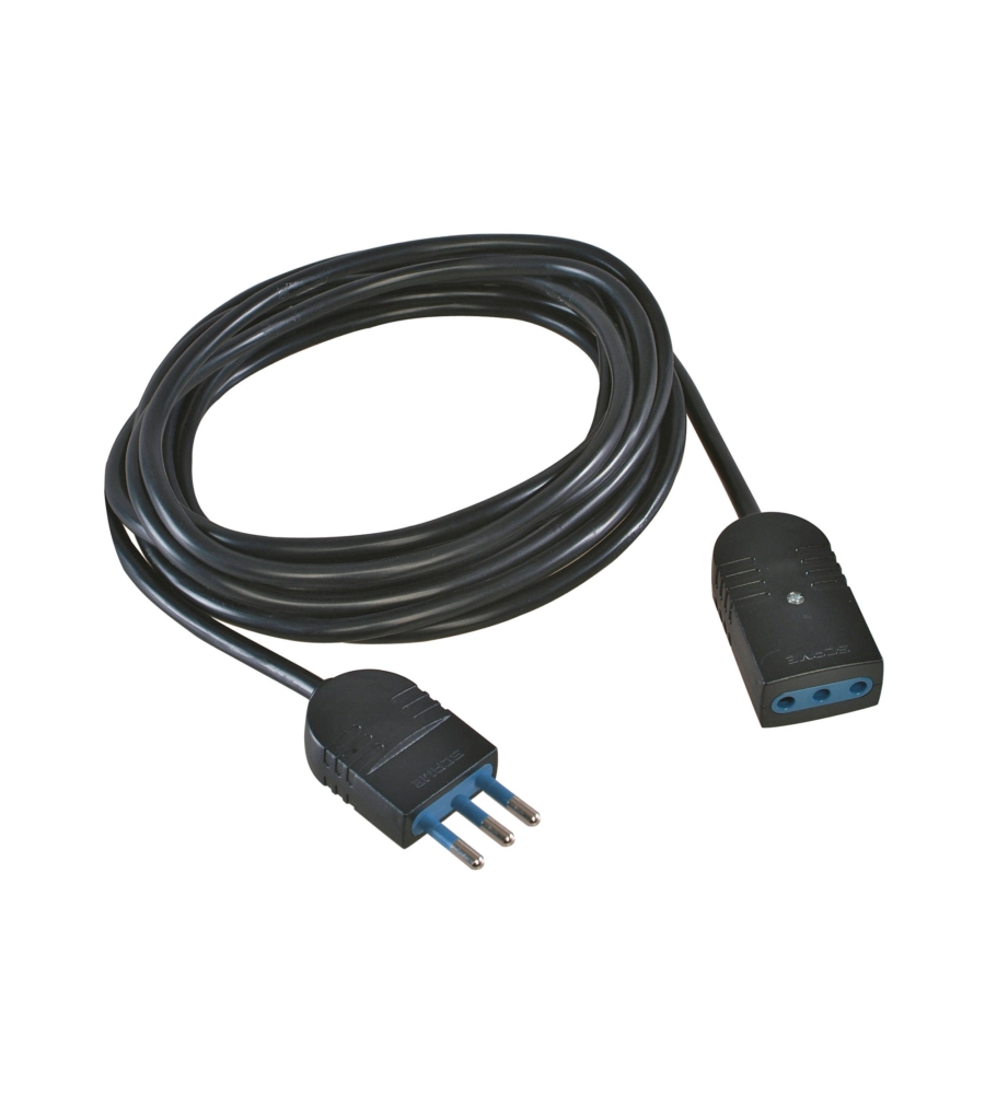 POLY POOL - 5 M PROLUNGA CON SPINA E PRESA 10 A NERA