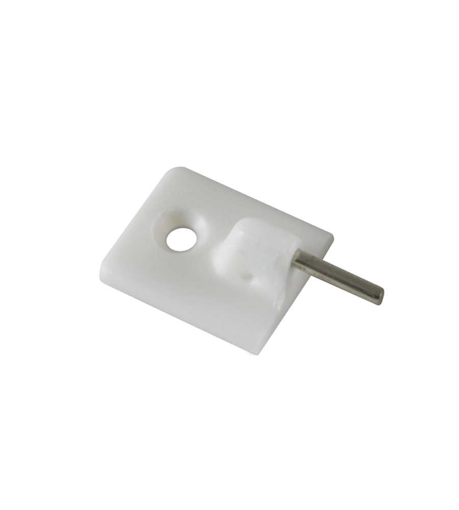 GANCI ADESIVI PER BACCHETTE TENDA - BIANCO - 4 PZ.