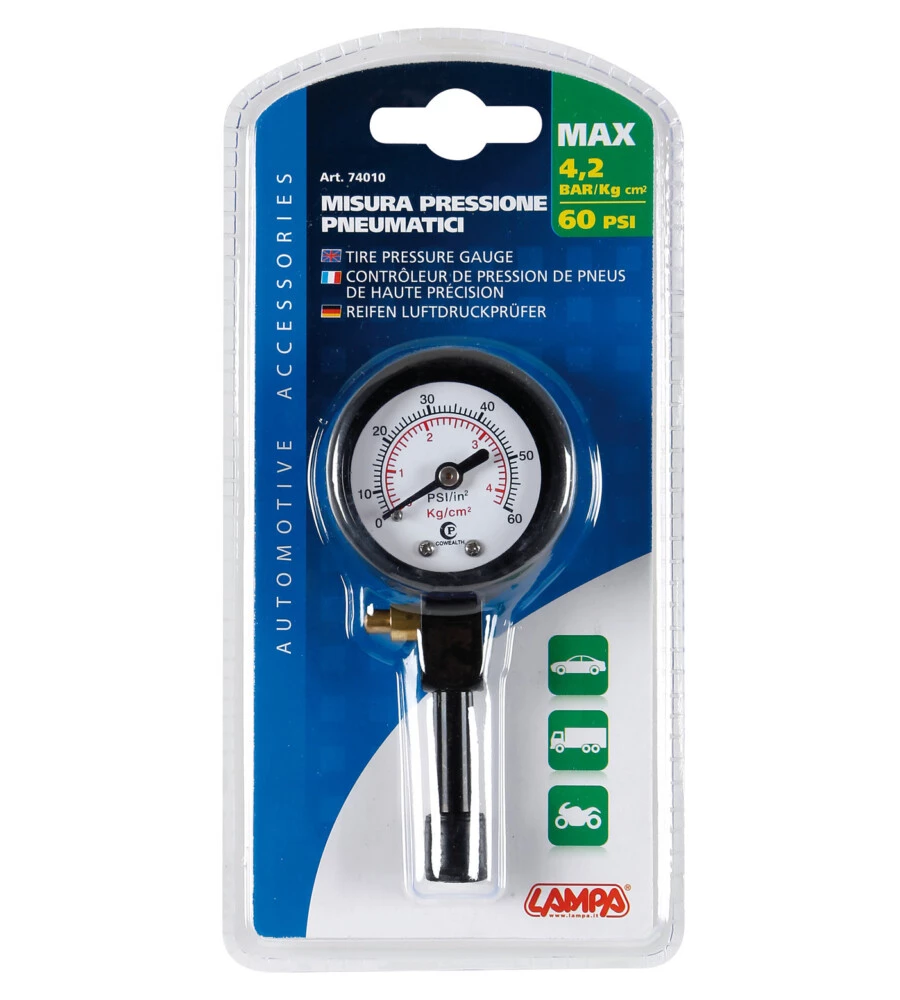 PROVA PRESSIONE - MANOMETRO  74010