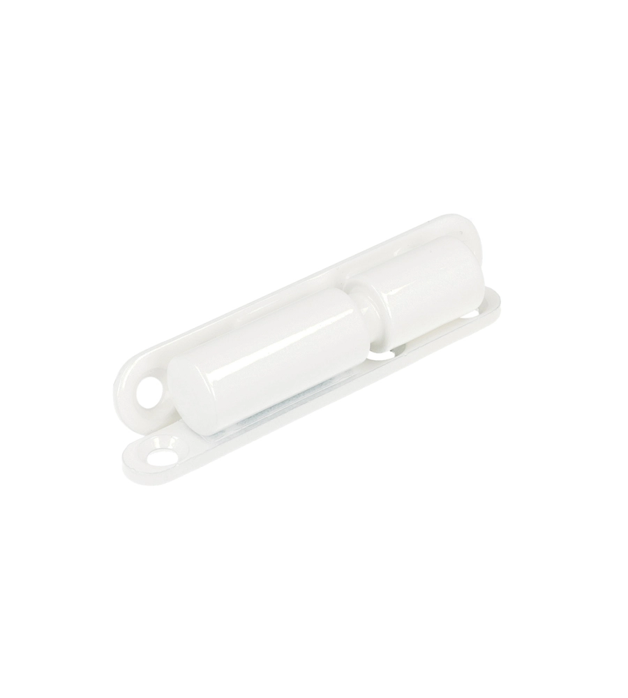 CERNIERE PLASTIFICATE - Ø 15 MM. - BIANCO - 2 PZ.