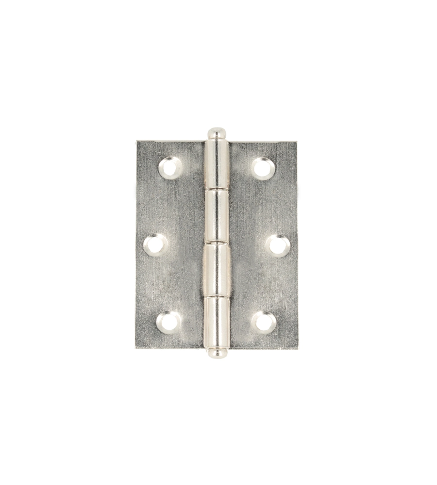 CERNIERE POMOLI SFERICI - 60 X 50 MM. - NICHELATO - 2 PZ.