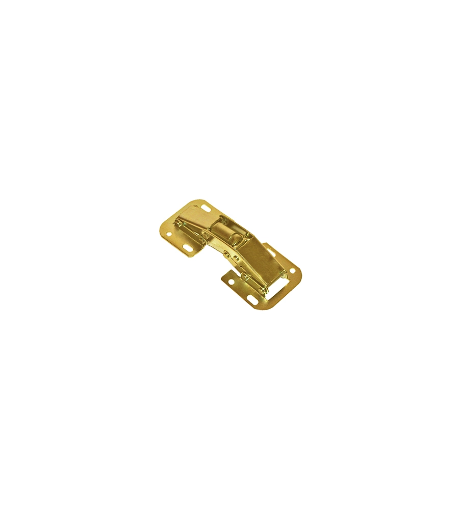 CERNIERE "EASY ON" CON MOLLA - OTTONATA - 2 PZ.