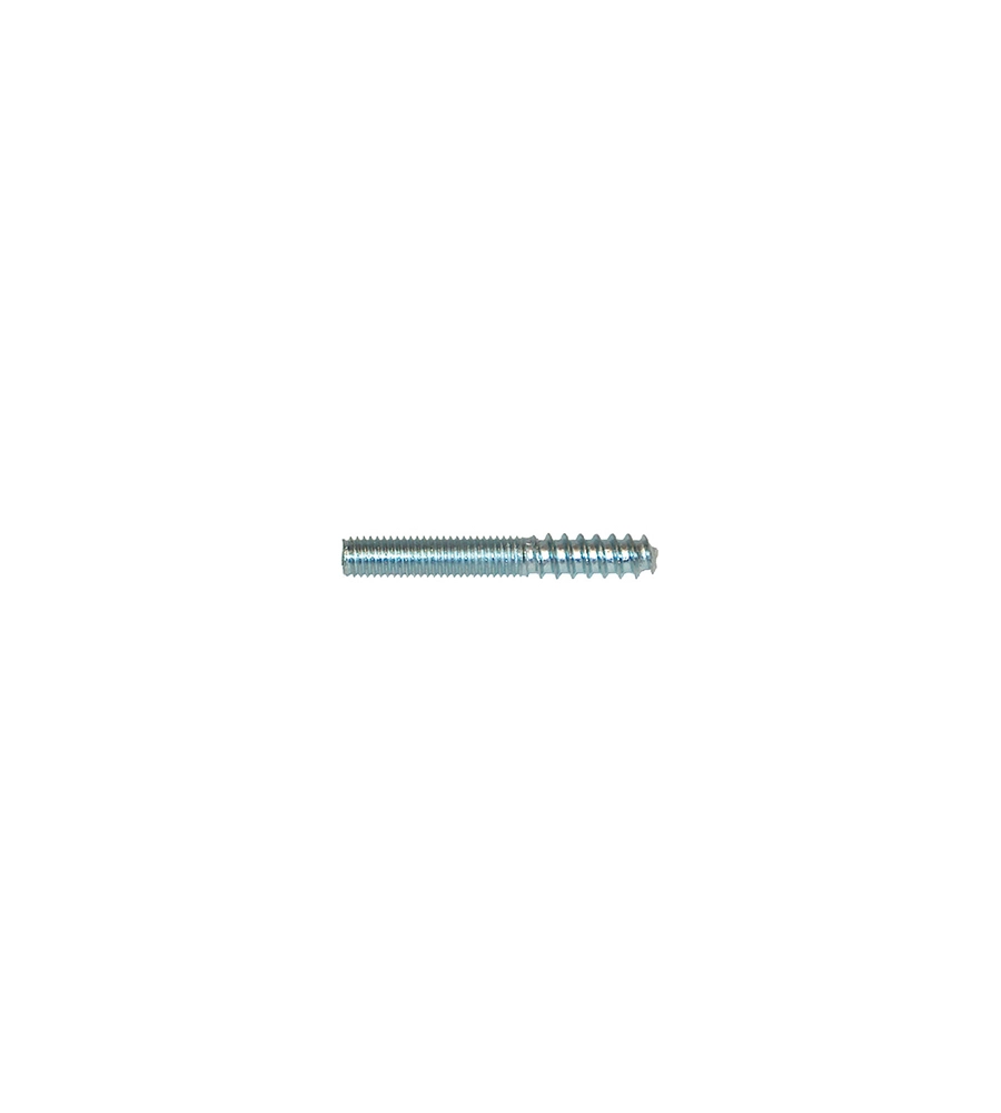 VITI DI GIUNZIONE CON DOPPIO FILETTO - M6/M8 X 60 MM. - FERRO ZINCATO - 4 PZ.