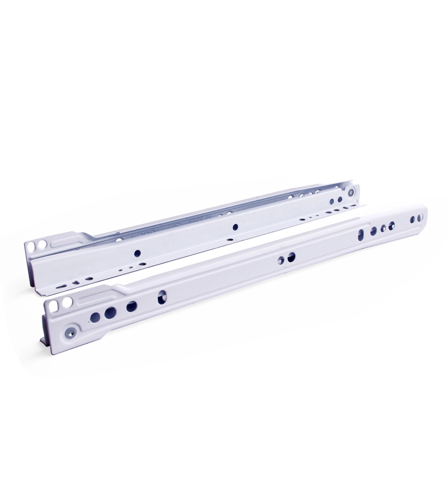GUIDE PER CASSETTI A RULLINO - 400 MM. - BIANCO