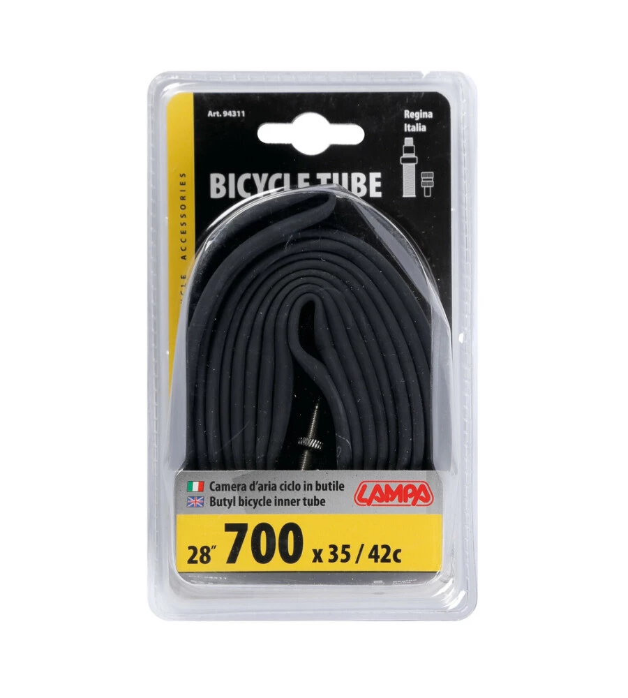 CAMERA D'ARIA PER BICICLETTA LAMPA CON VALVOLA ITALIA, 700x35/42 C - 94311