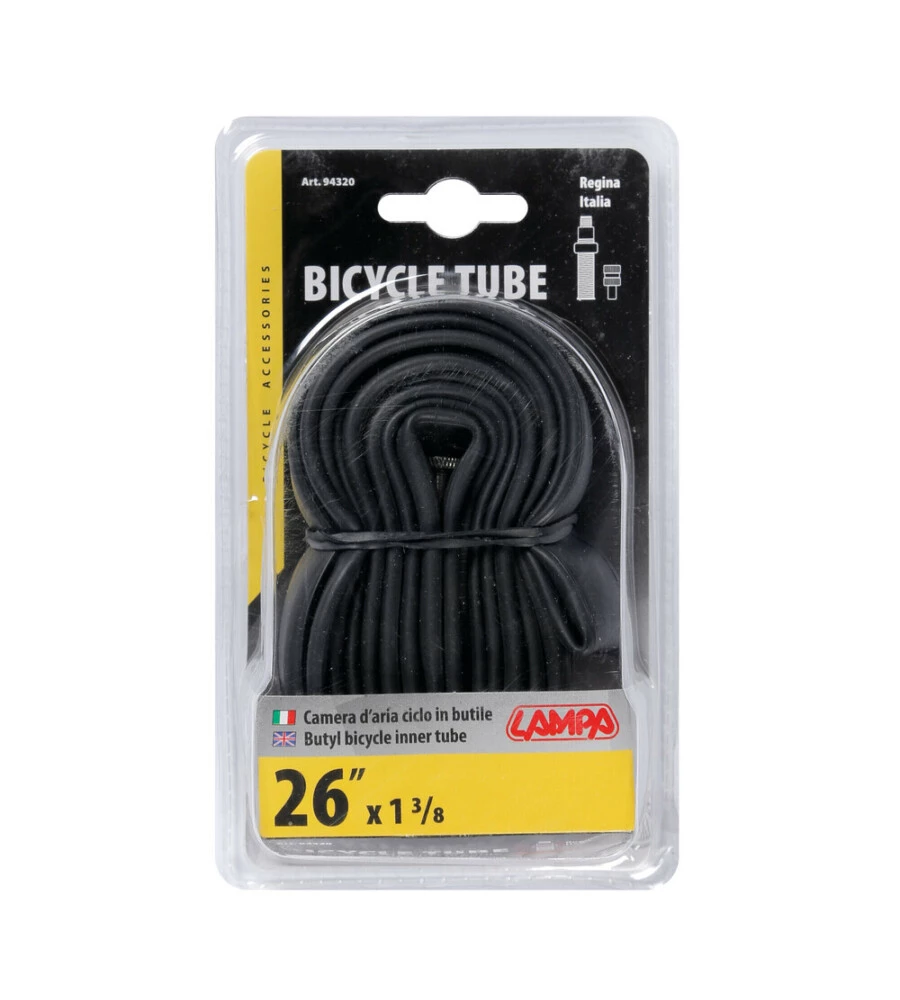 CAMERA D'ARIA PER BICICLETTA LAMPA 26 X 1 3/8 - 94320