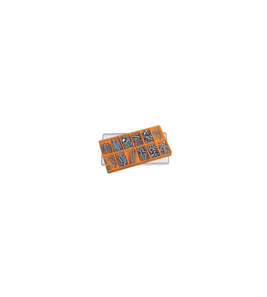 ASSORTIMENTO VITI PER METALLO - 258 PZ.