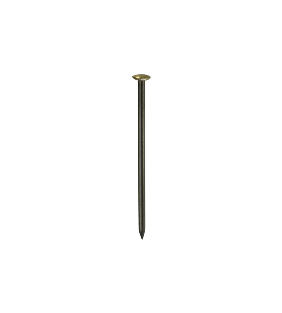 CHIODI TESTA OTTONE 2,0 X 30 - 12 PZ.