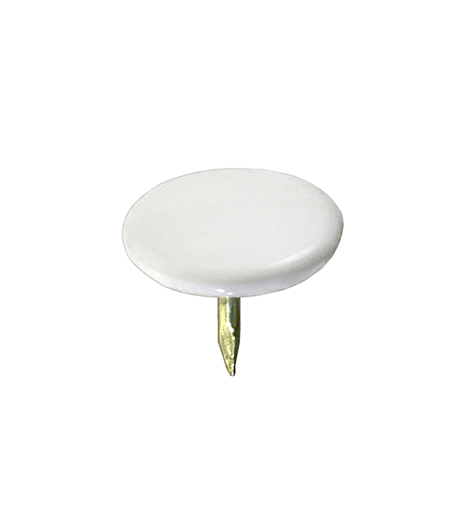 PUNTINE PER DISEGNO PLASTIFICATO BIANCO - 100 PZ.