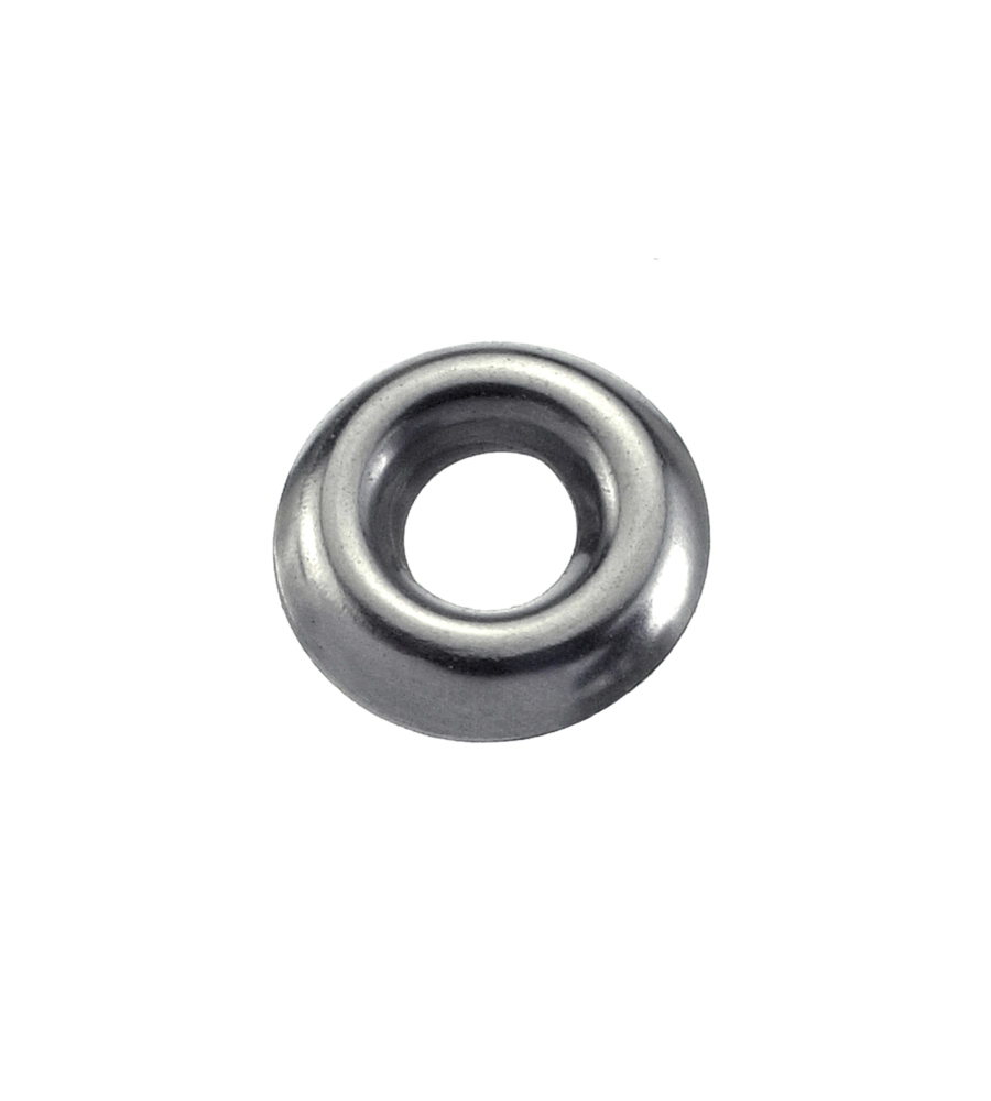ORLI SOTTOVITE INOX Ø 13 X 5 MM. - 25 PZ.