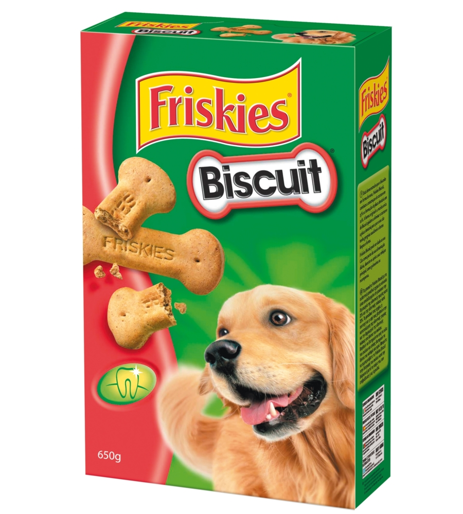 BISCOTTI PER CANI PURINA FRISKIES "BISCUIT" PER IGIENE ORALE 650 GR