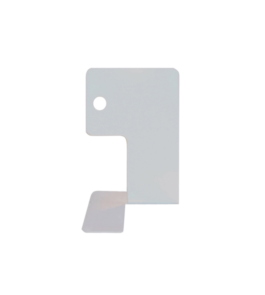 REGGILIBRO IN LAMIERA - 150 X 200 X 155 MM. - ARGENTO