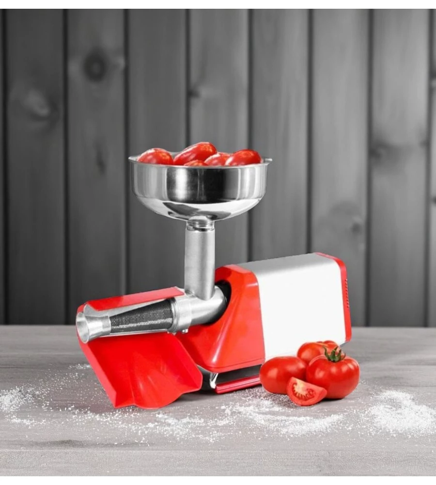 SPREMIPOMODORO ELETTRICO "SPREMY" IN ALLUMINIO 225W
