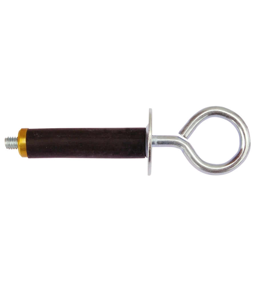 TASSELLI GOMMA CON OCCHIOLO CHIUSO Ø 9 X 40 - 6 PZ.