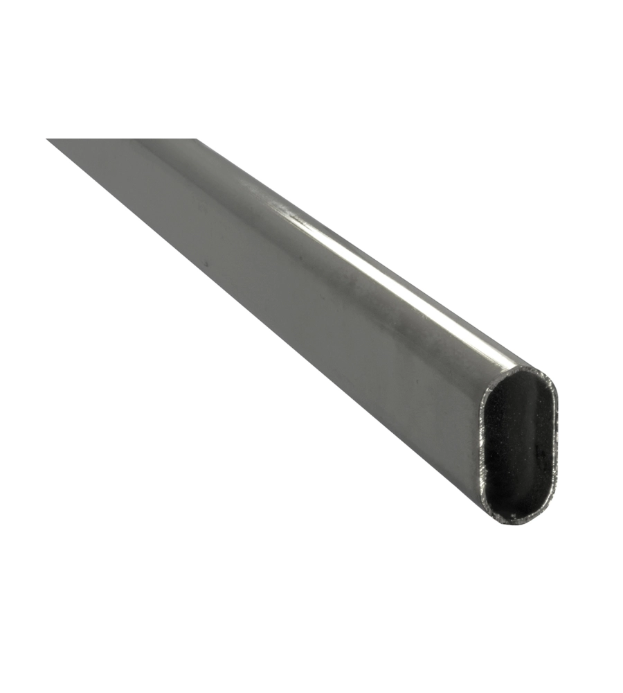 TUBO PER ARMADI OVALE - 90 CM. - CROMATO