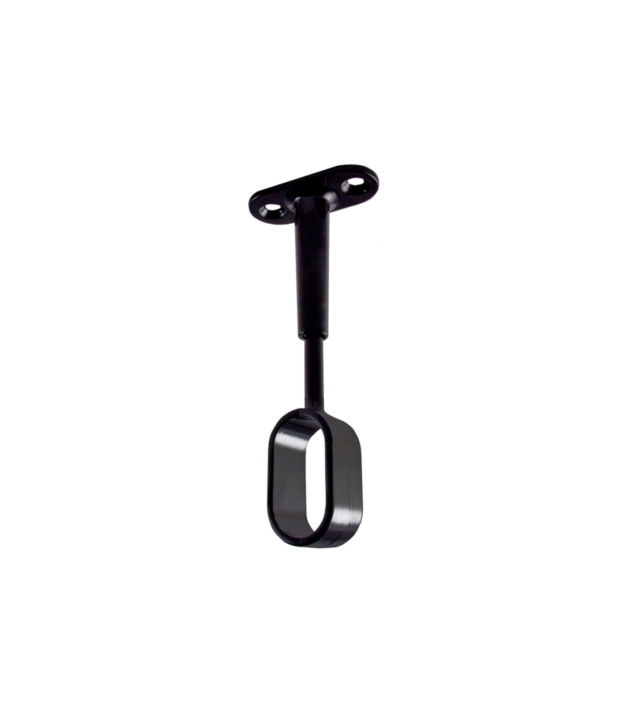 SUPPORTI CENTRALI PER TUBO OVALE - NERO