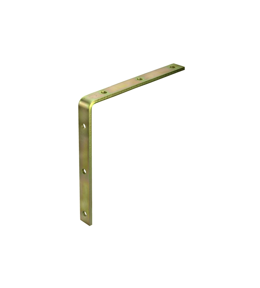 LASTRINE ANGOLARI 140 X 140 MM. - ZINCATE GIALLO - 1 PZ.