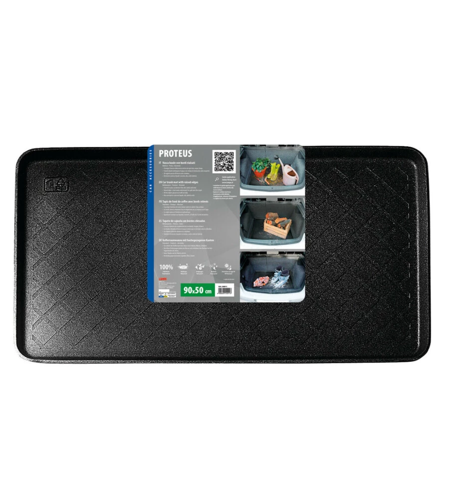 TAPPETINO BAULE POSTERIORE LAMPA "BAULE PROTEUS" 90X50 CM - COD. 24011