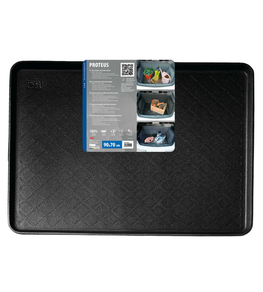 TAPPETINO BAULE POSTERIORE LAMPA "BAULE PROTEUS" 90X70 CM - COD. 24012