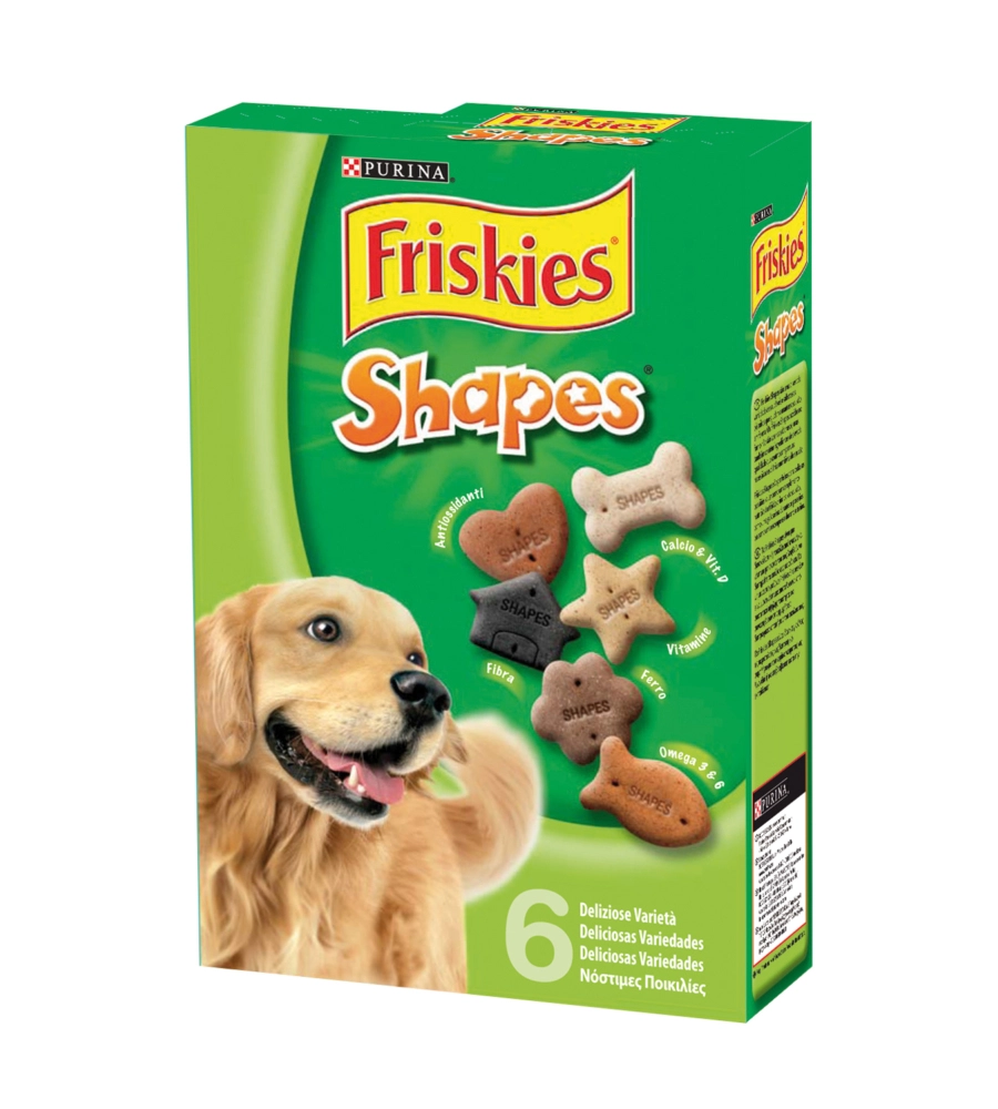 BISCOTTI PER CANI PURINA FRISKIES "SHAPES" ADULTO DI TUTTE LE TAGLIE 800GR
