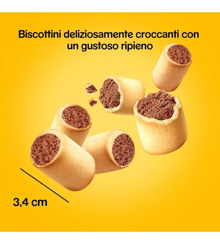 BISCOTTI PER CANI PEDIGREE "MARKIES ORIGINAL" ADULTO DI TUTTE LE TAGLIE CON VITAMINE, CALCIO E OMERGA 3 500 GR