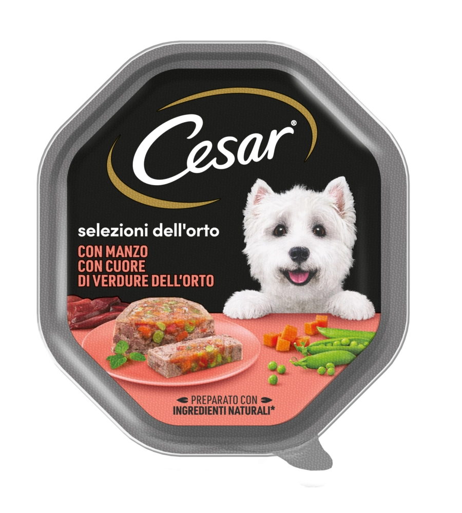 CESAR - UMIDO PER CANI MANZO E VERDURINE 150 GR