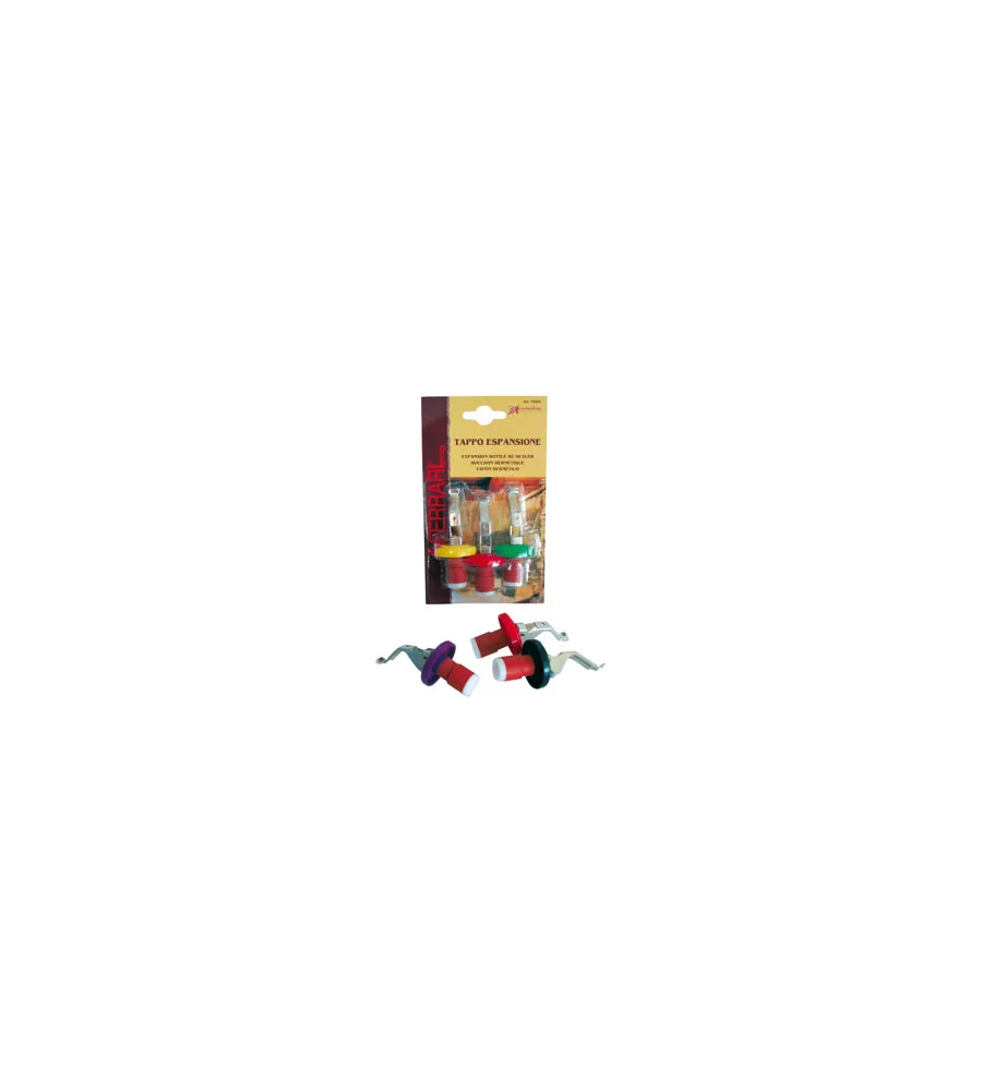 TAPPI ESPANSIONE BLISTER 3 PEZZI