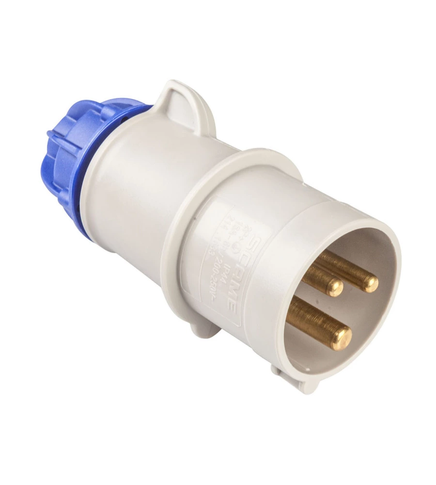 POLY POOL - SPINA MOBILE INDUSTRIALE 16 A 2P+T IP44 BLU