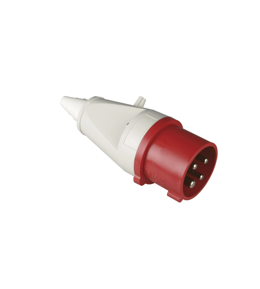 POLY POOL - SPINA MOBILE INDUSTRIALE 16 A 3P+T ROSSA