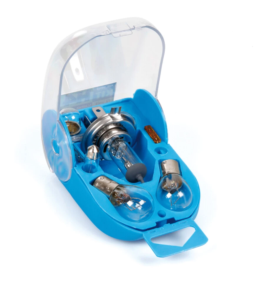 KIT LAMPADE DI RICAMBIO 8 PZ, ALOGENA H4 - 12V  58152