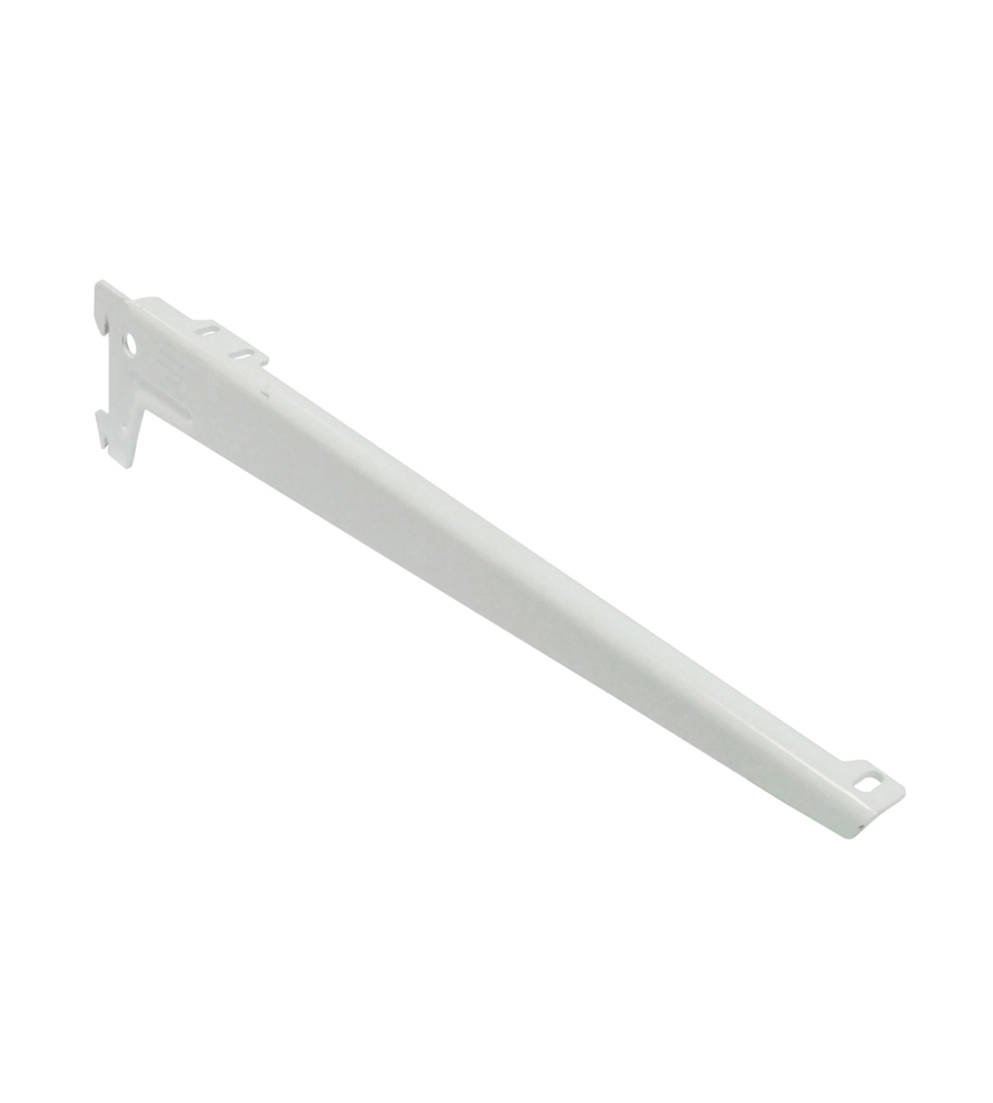 REGGIMENSOLE A 2 GANCI ANGOLATE - 33 CM. - BIANCO