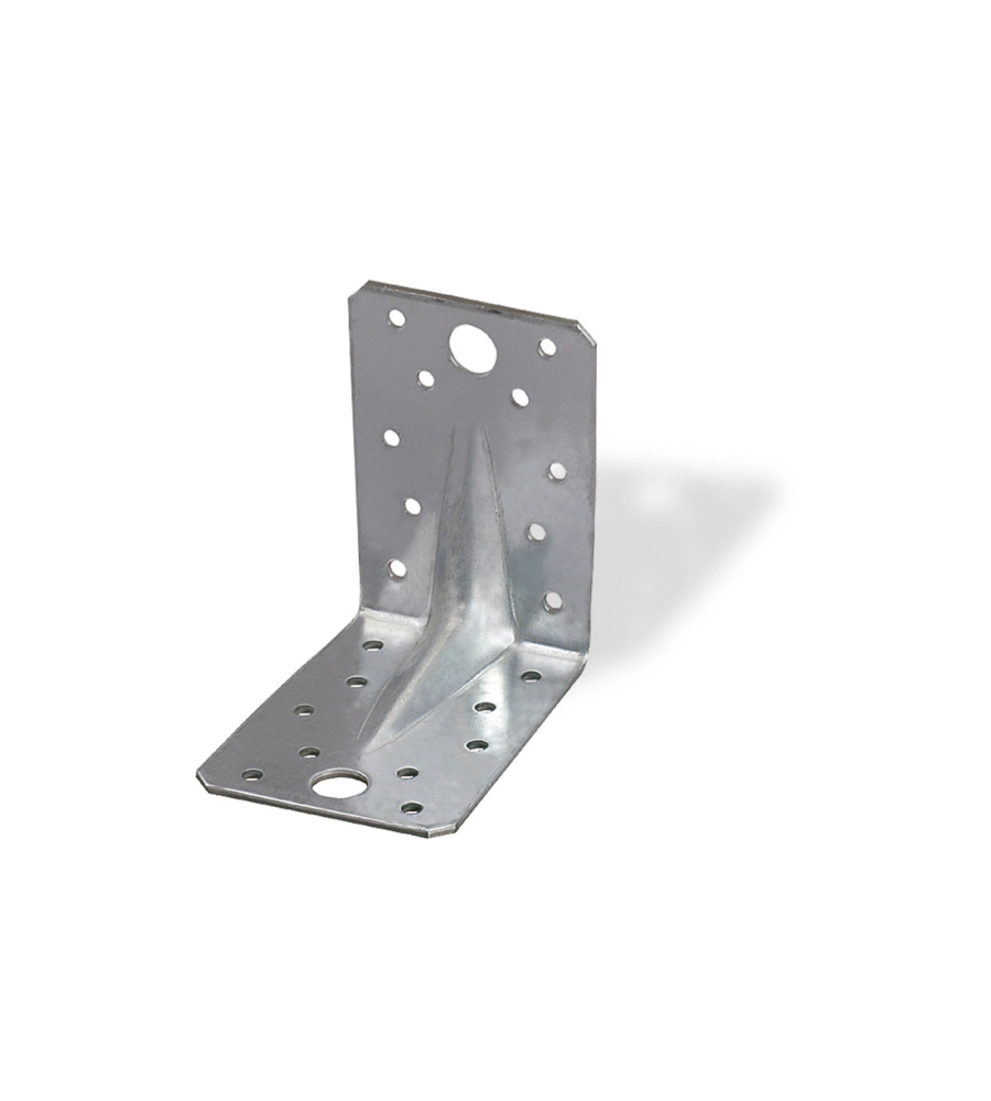 GIUNTO AD ANGOLO NERVATO 90 X 90 X 65 MM.