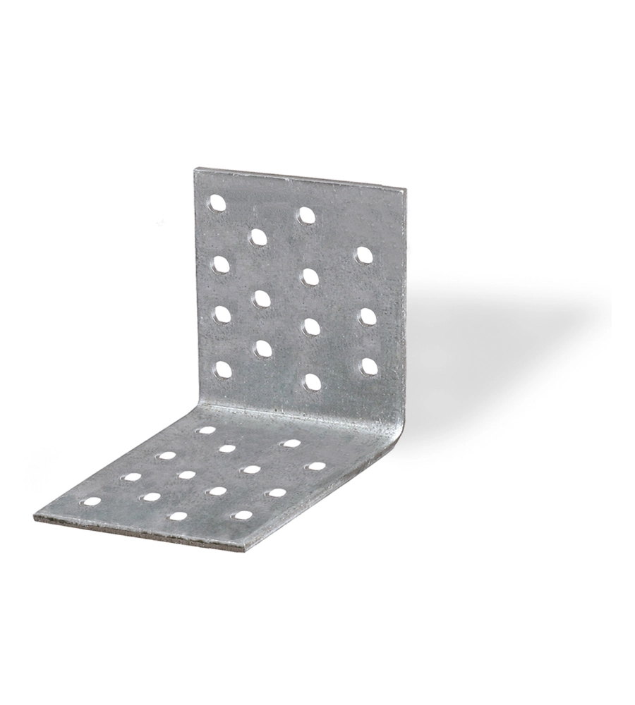 GIUNTO AD ANGOLO FORATO 80 X 80 X 80 MM.