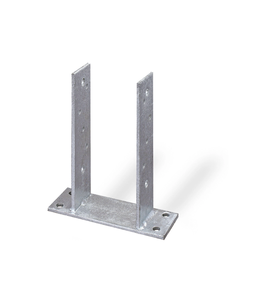 SUPPORTO PER PALI DA AVVITARE 71 X 60 X 200 X 200 MM.