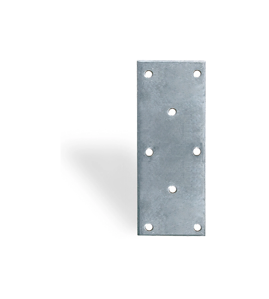 GIUNTO A PIASTRA FORATO, LEGGERO 60 X 38 MM.