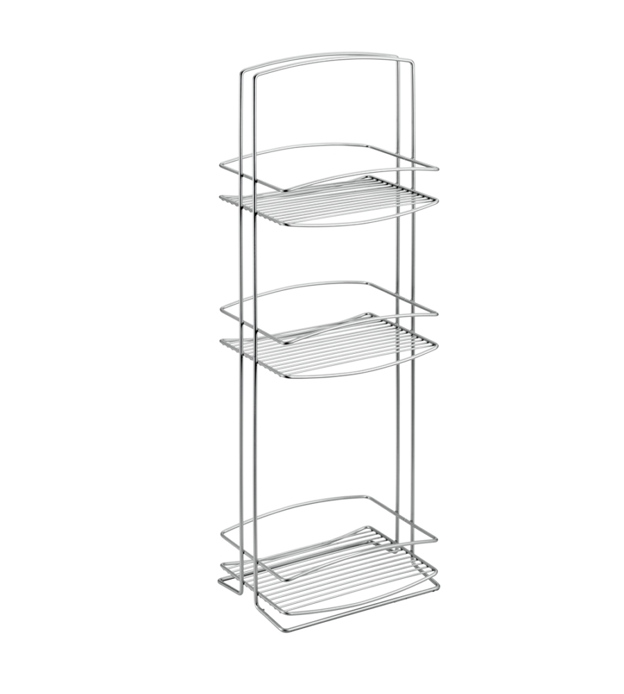 SCAFFALE TORRE 3 PIANI CM24X17X77 ONDA